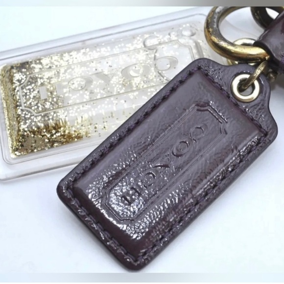 Rare 🦄 Coach Signature Jazzy Glitter Poppy Multi Canvas Handbag Purse - Picture 13 of 15